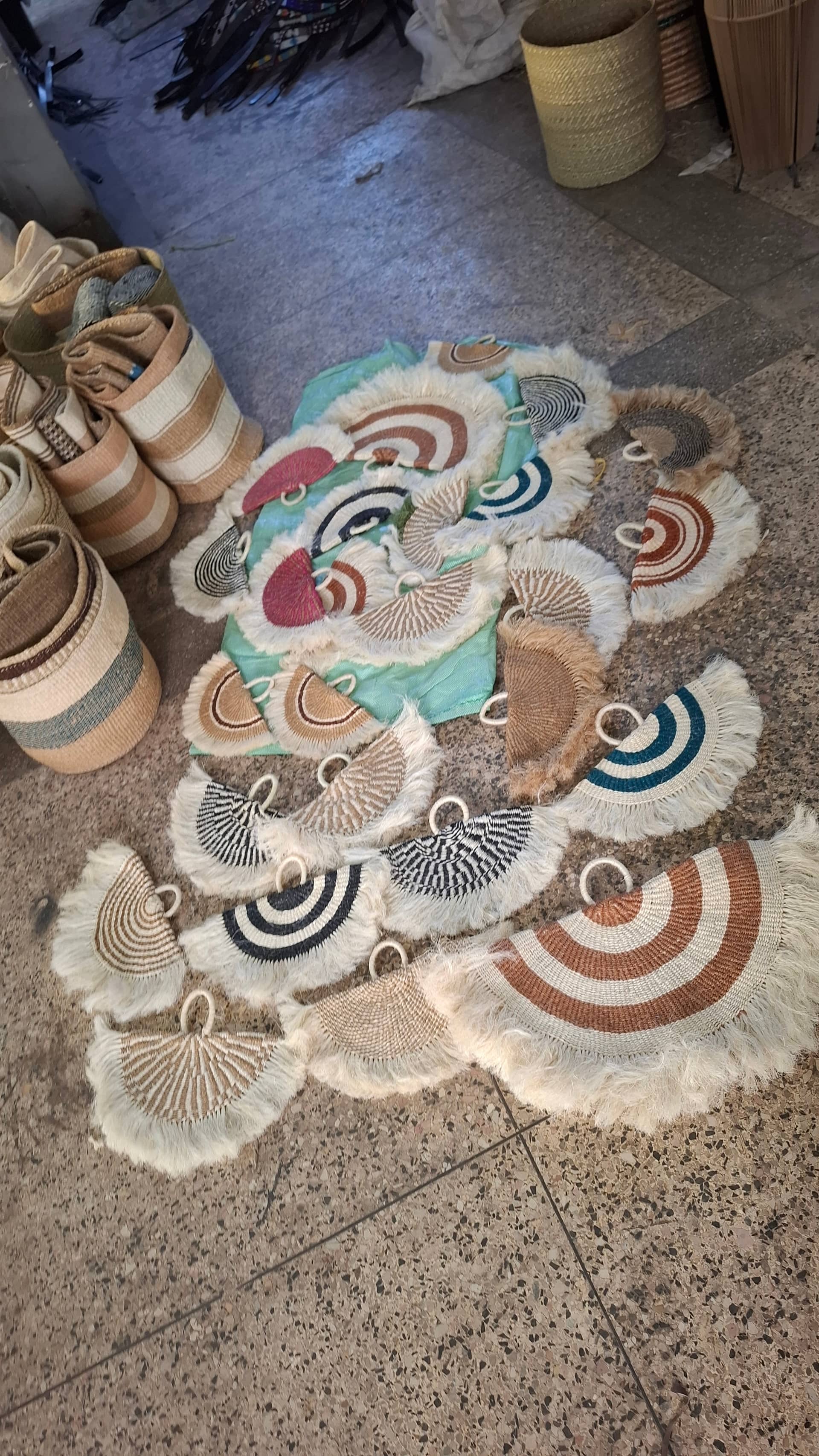 Sisal fans