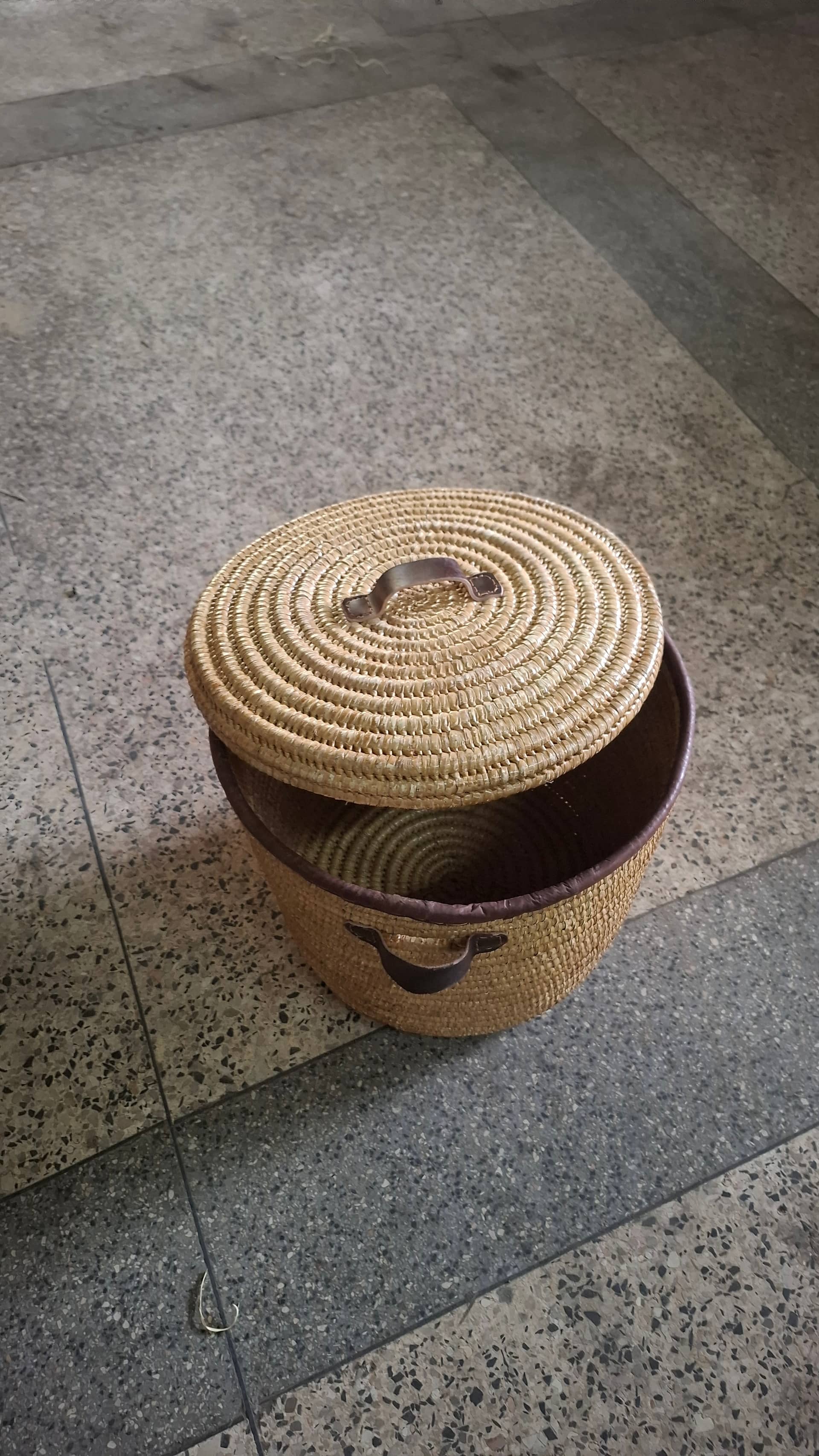 Custom Mahogany basket