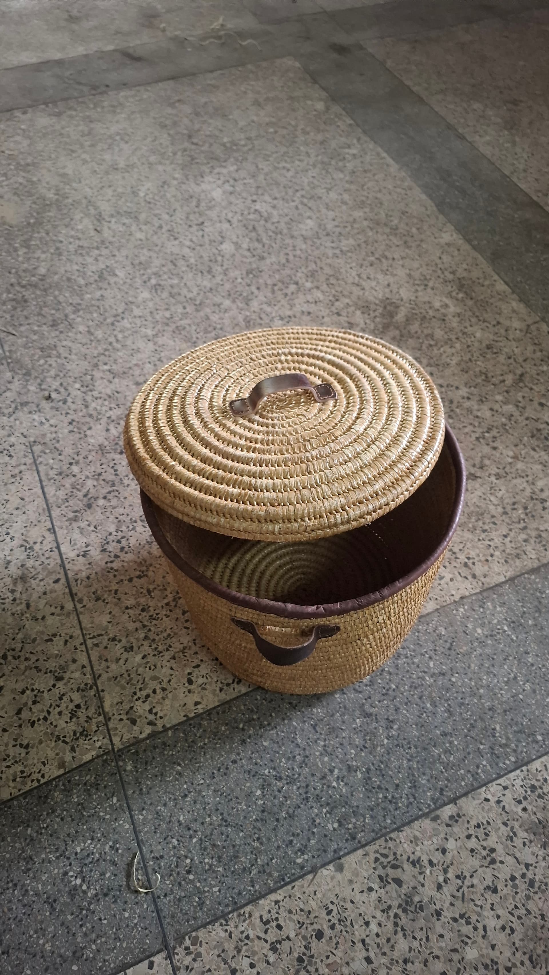 Custom Mahogany basket