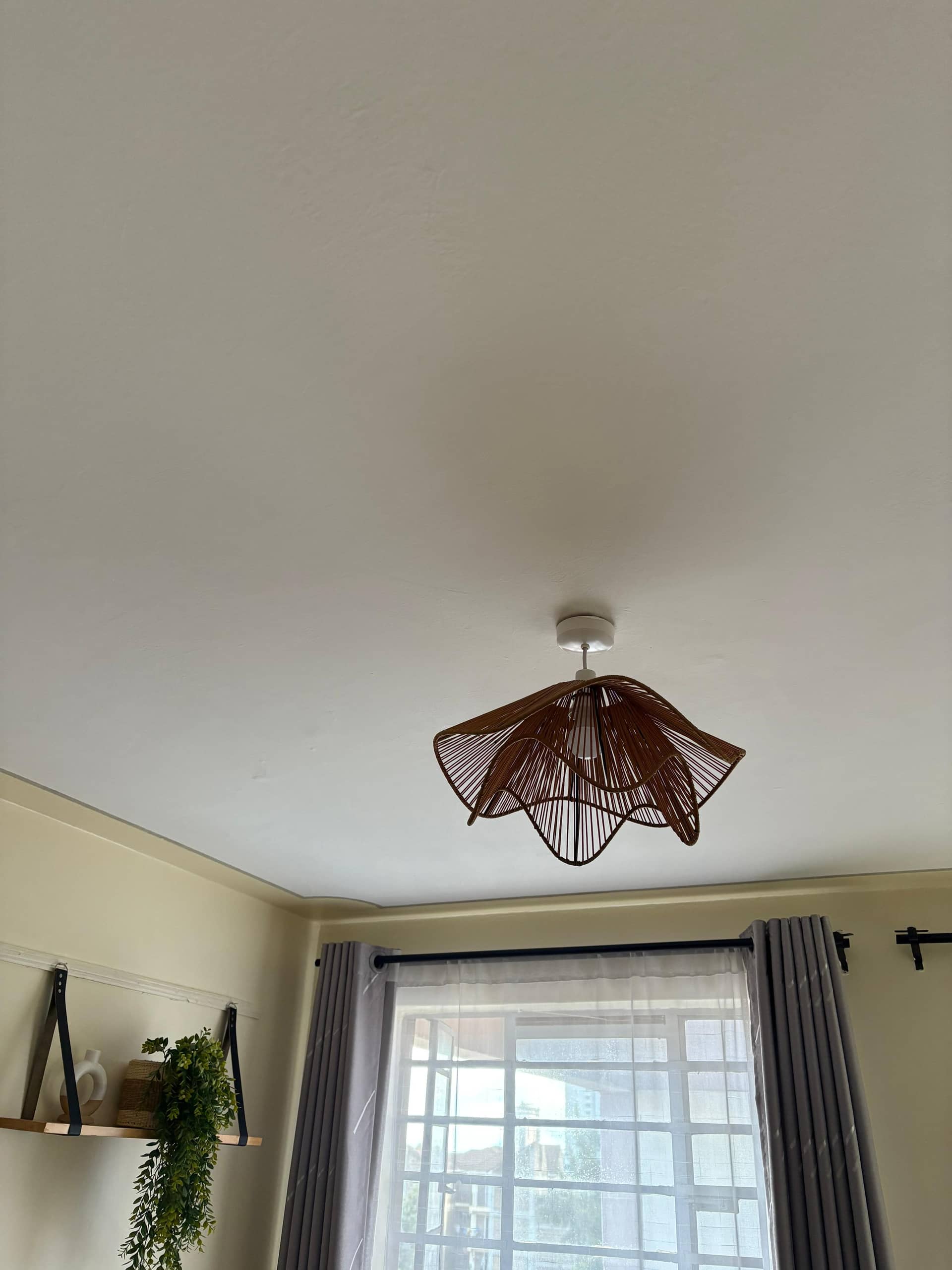 Double layered lampshade