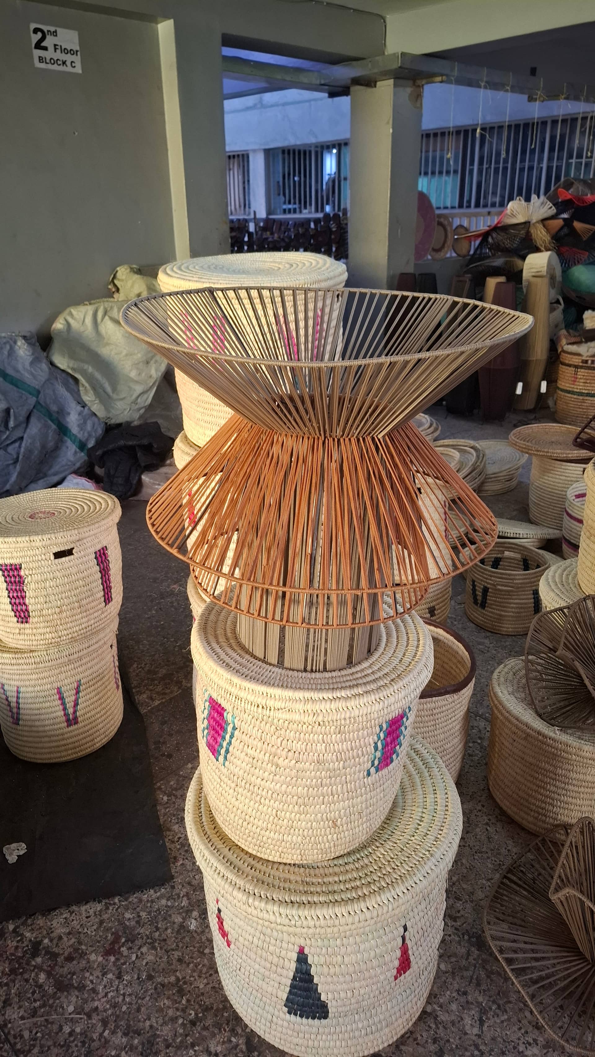 4 layered lampshade