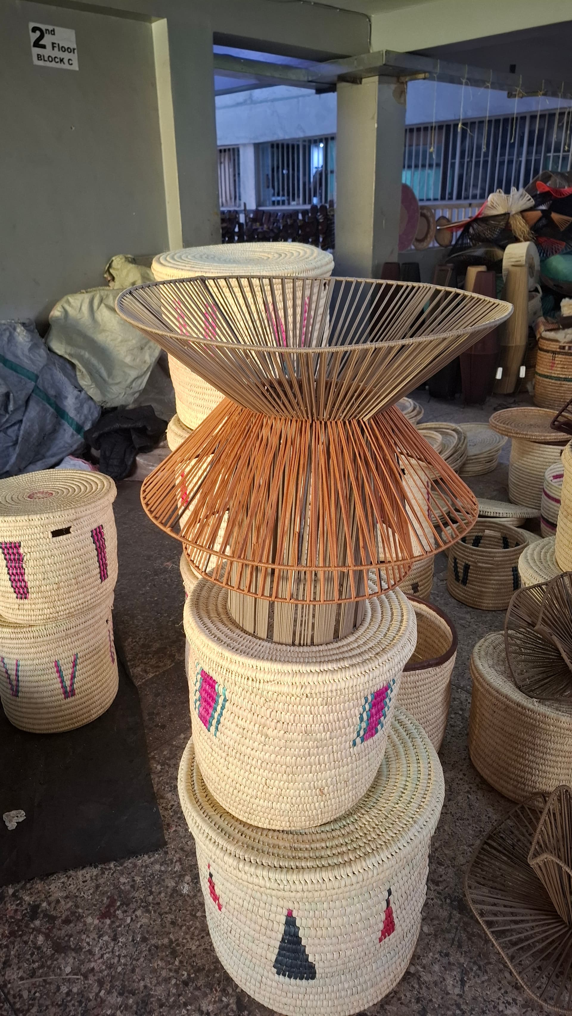 4 layered lampshade